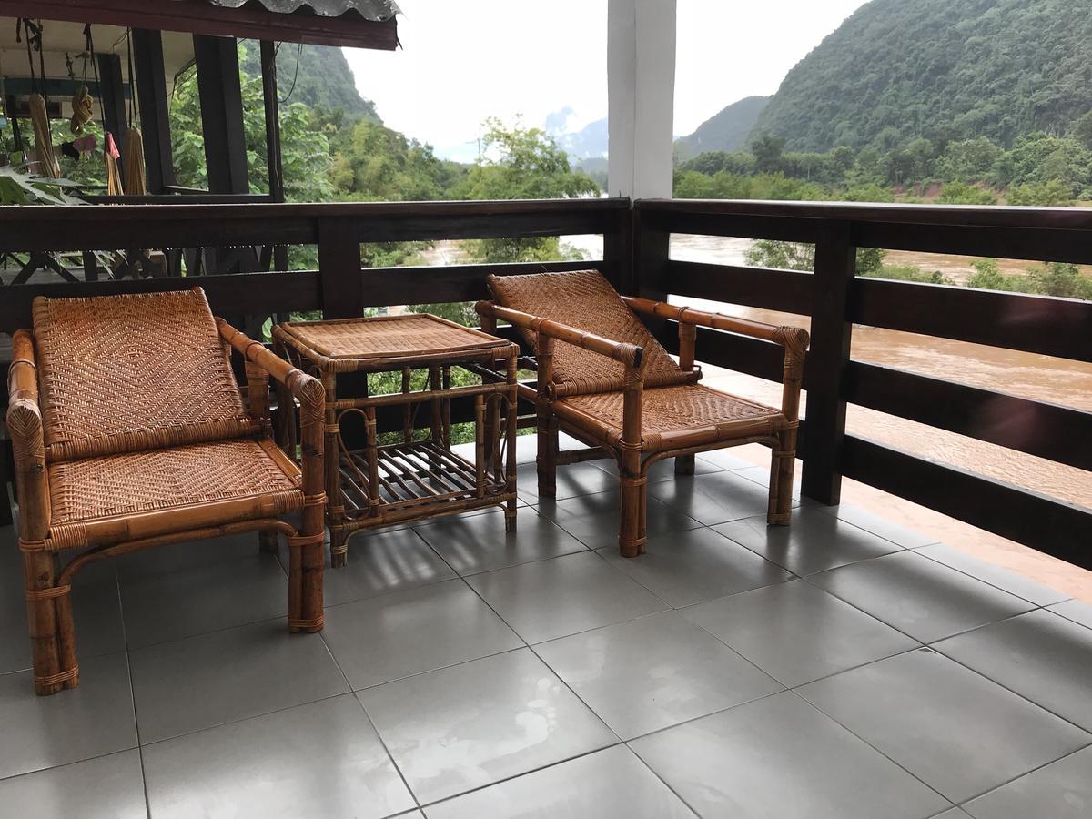 Riverview Bungalows & Gh Muang Ngoi Luaran gambar